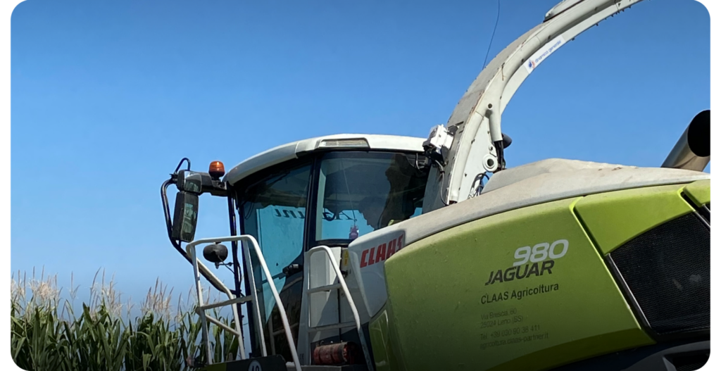 evonir-forage harvester-application-real-time analysis