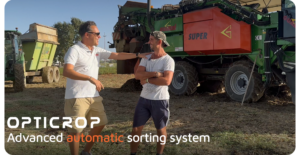case study - gente dinamica - Lora danilo di Lora danilo e gianni snc - opticrop optical sorter for vegetable harvester