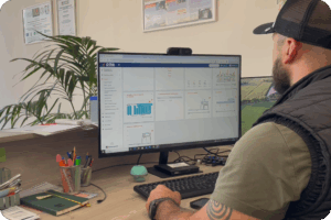 DTM dashboard dinamica generale precision feeding software