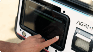 AGRINIR - 营养学家近红外分析仪 - 基于应用程序的界面